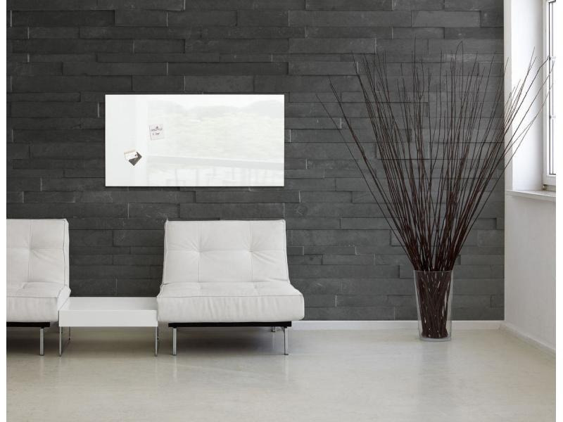 Sigel Magnethaftendes Glassboard 46 cm x 91 cm, Weiss