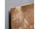 Sigel Magnethaftendes Glassboard Artverum 91 x 46 cm, Bronze-Optik