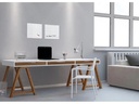 Sigel Magnethaftendes Glassboard Artverum S 30 x 30 cm, Weiss