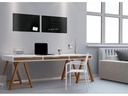Sigel Magnethaftendes Glassboard artverum 40 cm x 60 cm, Schwarz