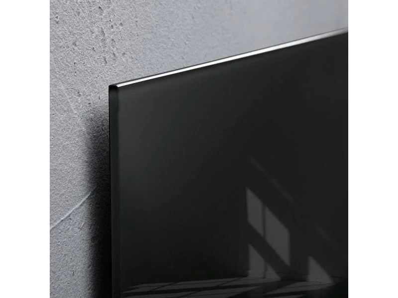 Sigel Magnethaftendes Glassboard artverum 40 cm x 60 cm, Schwarz