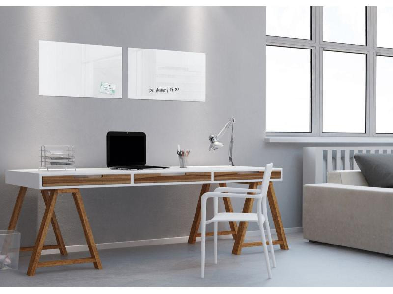 Sigel Magnethaftendes Glassboard artverum 40 cm x 60 cm, Weiss