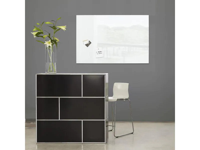 Sigel Magnethaftendes Glassboard artverum 40 cm x 60 cm, Weiss