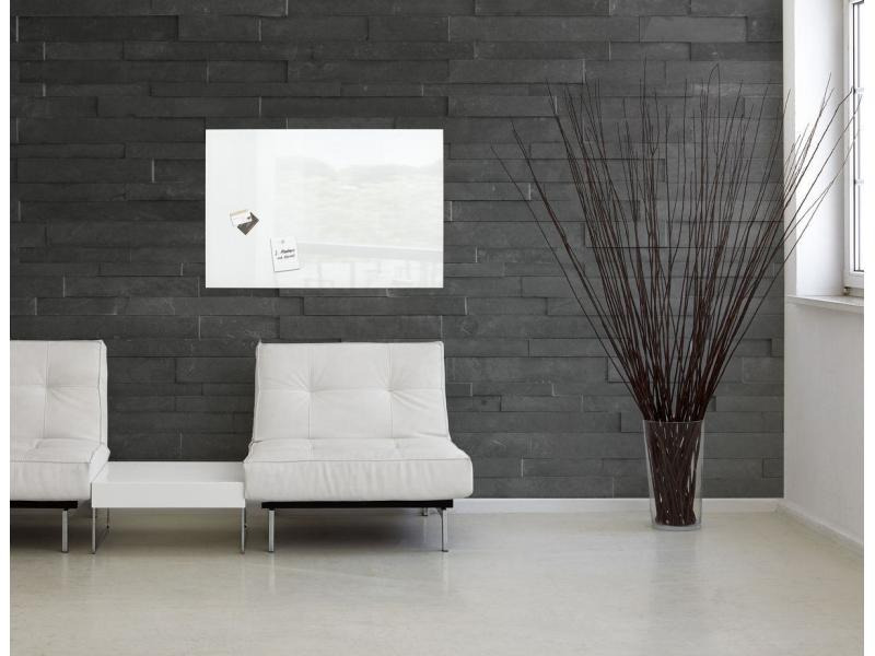 Sigel Magnethaftendes Glassboard artverum 40 cm x 60 cm, Weiss
