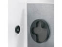 Sigel Magnethaftendes Glassboard artverum 40 cm x 60 cm, Weiss