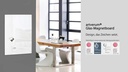 Sigel Magnethaftendes Glassboard artverum 40 cm x 60 cm, Weiss