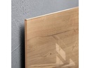 Sigel Magnethaftendes Glassboard artverum 48 cm x 48 cm, Beige