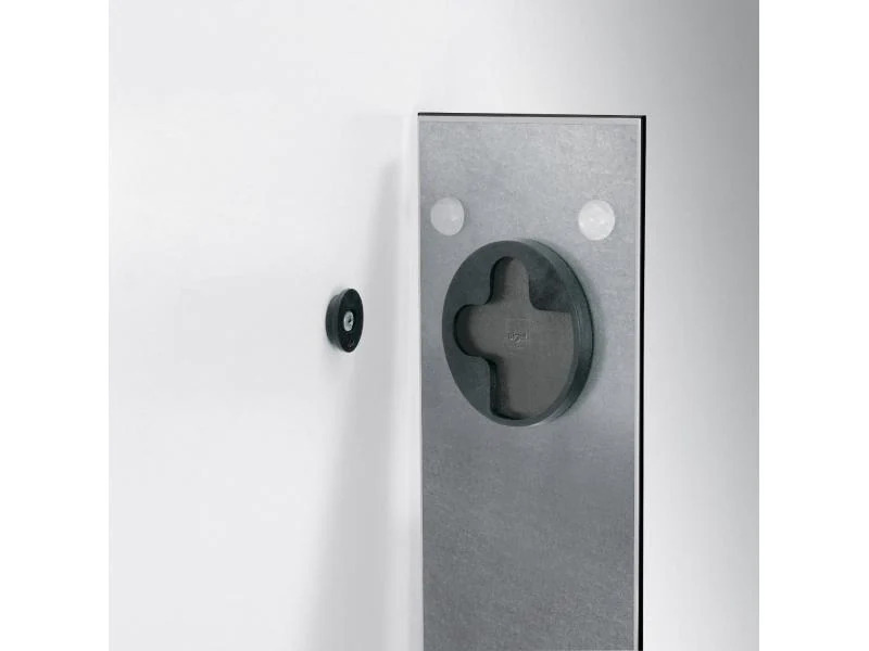 Sigel Magnethaftendes Glassboard artverum 78 cm x 12 cm, Schwarz