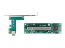 Delock PCI-E Riser Karte x1 zu 1 x PCI 32 Bit Slot mit 60 cm Kabel