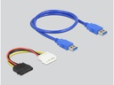 Delock PCI-E Riser Karte x1 zu 1 x PCI 32 Bit Slot mit 60 cm Kabel