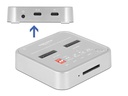 Delock Dockingstation für SSD mit SD Express und Card Reader