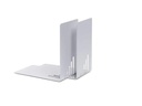 Maul Buchstützen-Set S Silber, Metall