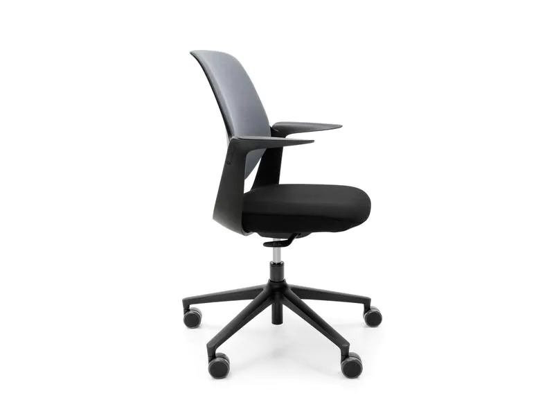 Profim Bürostuhl Trillo Pro 21ST Schwarz/Weiss kariert