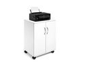 DURABLE Multifunktionswagen 74/53 2 Türen, 2 Böden, Weiss