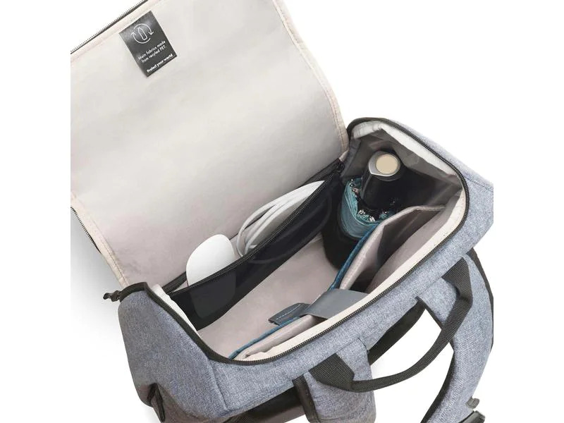 DICOTA Notebook-Rucksack Eco Motion 15.6 , Grau
