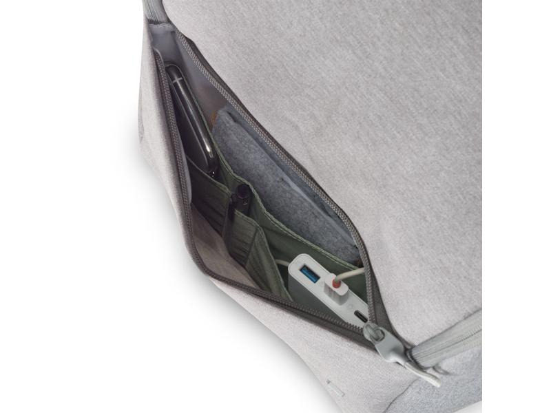 DICOTA Notebook-Rucksack Eco Motion 15.6 , Hellgrau