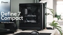 Fractal Design PC-Gehäuse Define 7 Compact Schwarz