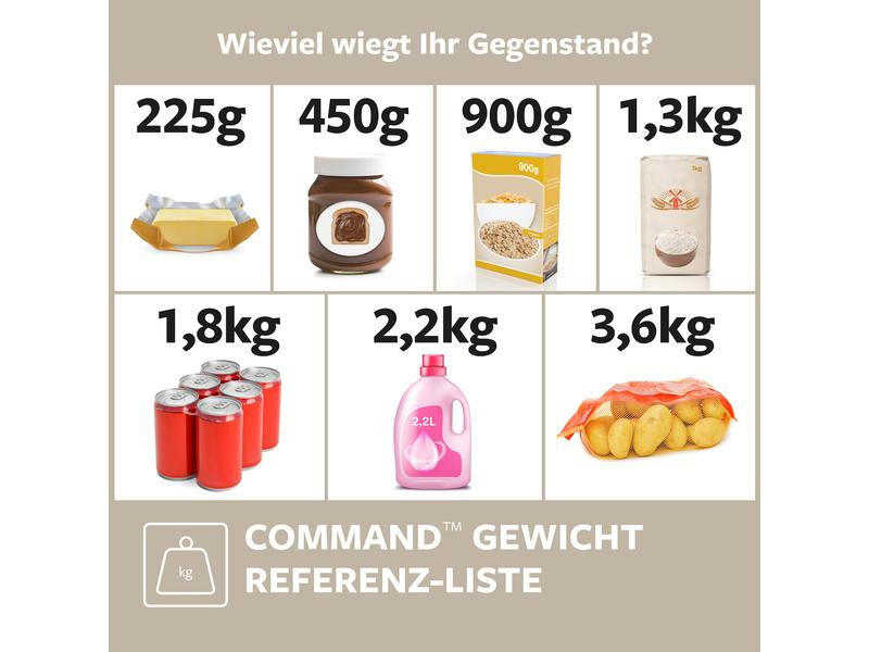 3M Haken Command  M Silber 1.3 kg