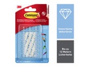 3M Haken Command L Clips Transparent, 1.8 kg