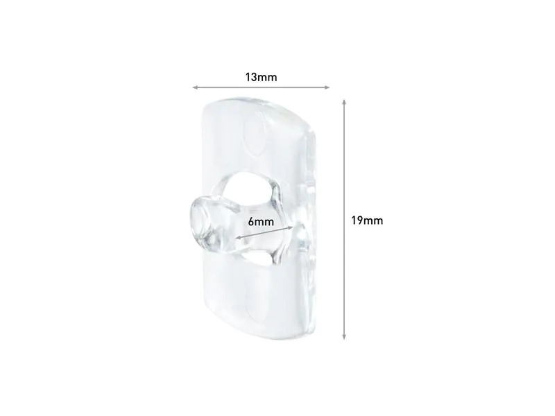 3M Haken Command L Clips Transparent, 1.8 kg