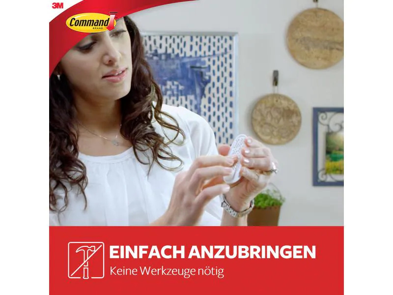 3M Haken Command L Weiss, 2.2 kg