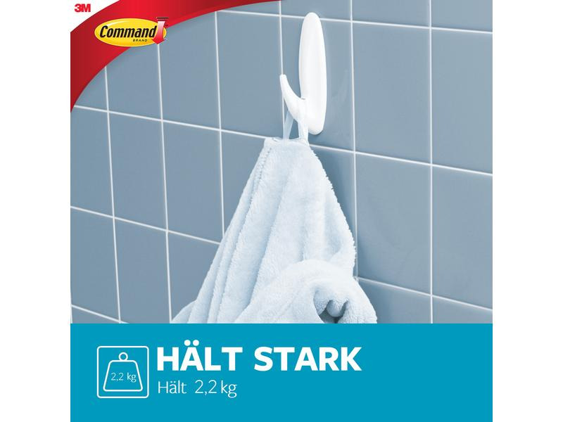 3M Haken Command L Weiss, 2.3 kg, 1 Stück