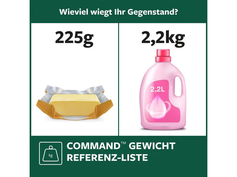 3M Haken Command M Outdoor Transparent, 900 g