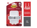 3M Klebehaken Besenhalter 1.8 kg, Weiss