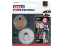 tesa Haken Powerbutton Premium Chrom, 8 kg