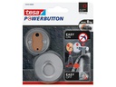 tesa Haken Powerbutton Premium Edelstahl, 8 kg