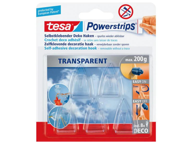 tesa Haken Transparent, 200 g