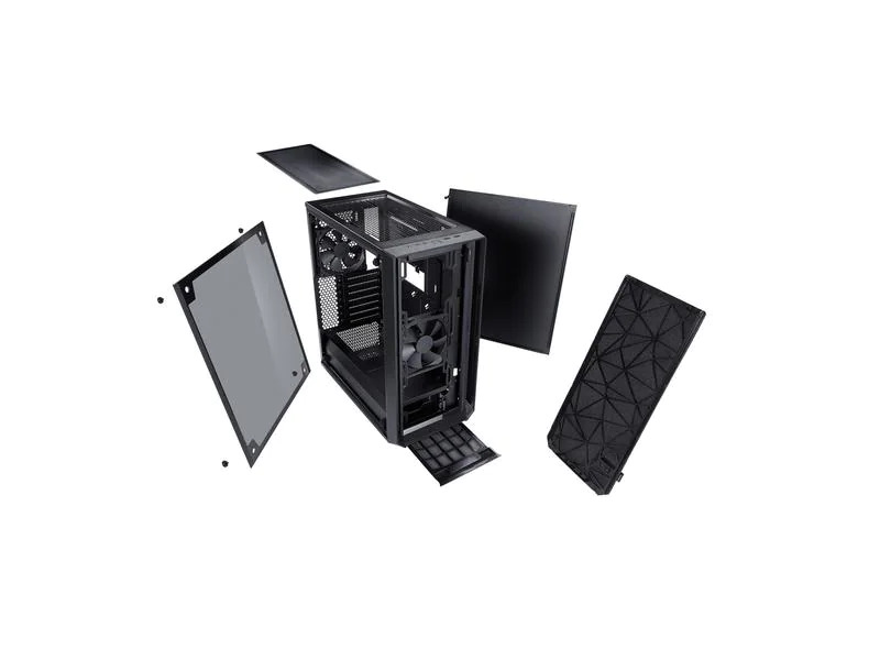 Fractal Design PC-Gehäuse Meshify C Dark TG
