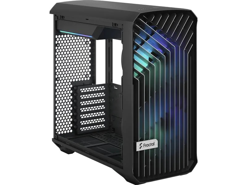 Fractal Design PC-Gehäuse Torrent Compact RGB TG Light Tint Schwarz