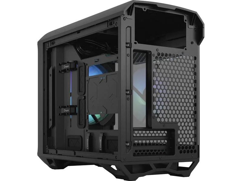 Fractal Design PC-Gehäuse Torrent Nano RGB TG Light Tint Schwarz