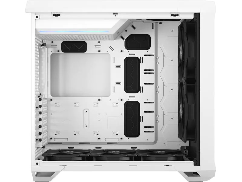 Fractal Design PC-Gehäuse Torrent TG Clear Weiss