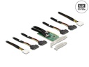 Delock Host Bus Adapter PCI Express x16 - 4x SFF-8639