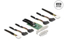 Delock Host Bus Adapter PCI Express x16 - 4x SFF-8639