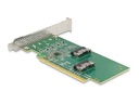 Delock Host Bus Adapter PCI Express x16 - 4x SFF-8639