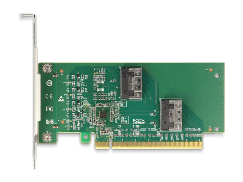 Delock Host Bus Adapter PCI Express x16 - 4x SFF-8639