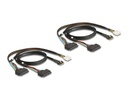 Delock Host Bus Adapter PCI Express x16 - 4x SFF-8639