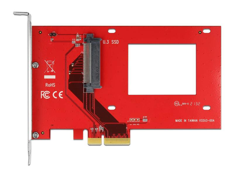 Delock Host Bus Adapter PCI-Express x4 - 1x U.3 SFF-8639
