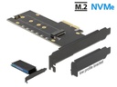 Delock Host Bus Adapter PCIe x4 - M.2, NVMe, Key M, RGB-LED