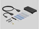 Delock Host Bus Adapter PCIe x4 - M.2, NVMe, Key M, RGB-LED