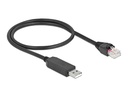 Delock Anschlusskabel USB-A zu RS-232 RJ45, 50 cm