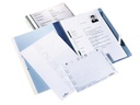 DURABLE Bewerbungsmappe Transparent/Blau