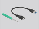 Delock Externes Gehäuse SuperSpeed USB für mSATA