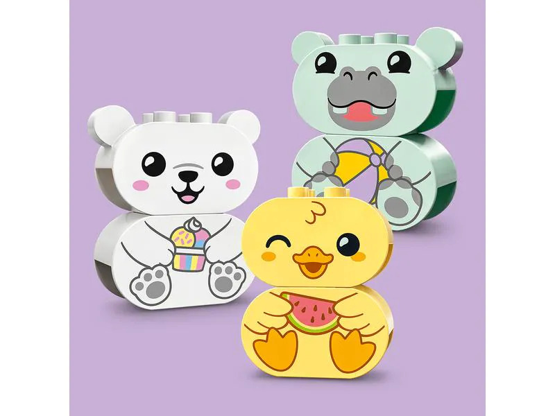 LEGO® DUPLO® Badewannenspass: Schwimmender Tierzug 10965