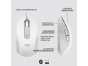Logitech Mobile Maus Signature M650 L Weiss