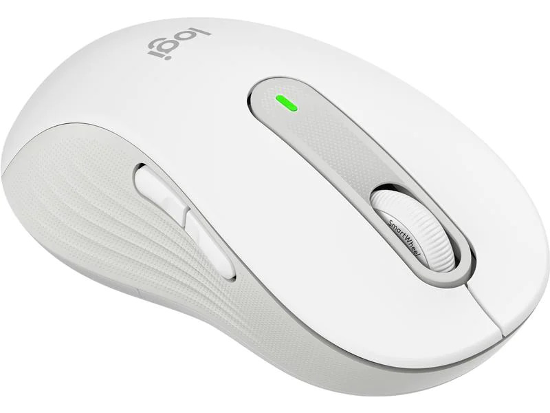 Logitech Mobile Maus Signature M650 L left Weiss