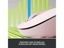 Logitech Mobile Maus Signature M650 Rosa